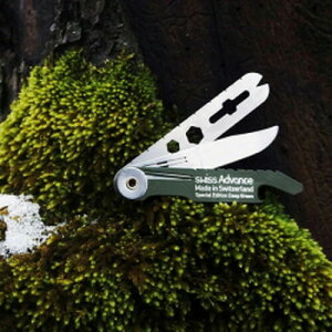 WINTER SALE�J�Ò���(SWISSADVANCE)�X�C�X�A�h�o���X CRONO N3 DEEP GREEN Pocket Knife
