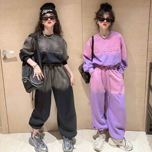 ジャージ セットアップ キッズ 長袖 子供服 女の子 韓国風 ロングパンツ 上下セット スポーツウェア おしゃれ 可愛い 春 秋 トップス 秋服 美脚 細身 運動着 スウェット ジュニア 入学 入園