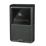 WINTECH ポータブルワンセグテレビ TVR-L39M ブラック 録画機能 録音機能 2.8インチ AMラジオ FMラジオ …