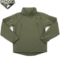 ★CONDOR コンドル 609 SUMMIT ZERO LIGHTWEIGHT タクティカル ソフトシェルジャケット OD ライトウェイ…
