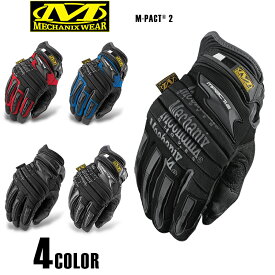 クーポンで最大15%OFF★Mechanix Wear メカニックス ウェア M-Pact 2 Glove 4色 多くのプロのピットクルーに使用され 保護機能を強化したグローブ《WIP03》【T】