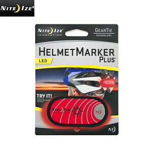 クーポンで15%OFF★NITE IZE ナイトアイズ HELMET MARKER PLUS ヘルメットマークプラス《WIP03》【So】【T】