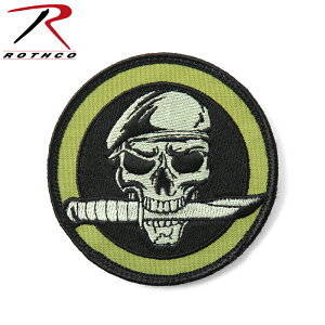 �N�[�|����15%OFF��ROTHCO ���X�R 72194 MILITARY SKULL KNIFE �p�b�`�yWIP�z�ySo�z�yT�z