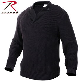 クーポンで最大15%OFF★【あす楽】ROTHCO ロスコ 米軍 WW2 メカニック セーター ブラック【55349】【T】