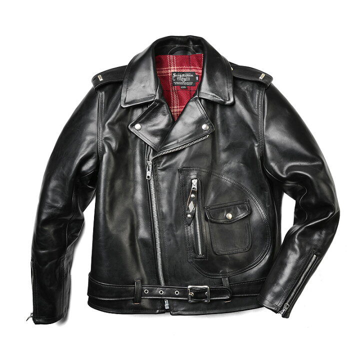 楽天市場】Schott ショット 628US HORWEEN D-POCKET レザーライダース  