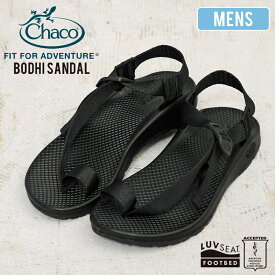 【あす楽】Chaco チャコ BODHI ボーディ ストラップサンダル【T】｜メンズ レディース スポーツサンダル 黒 アウトドア キャンプ カジュアル ゴム 川 海 ブランド おしゃれ