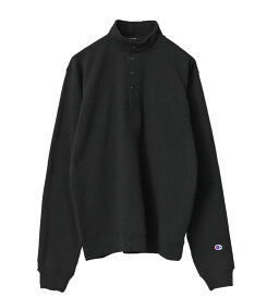 クーポンで最大15%OFF★【あす楽】Champion チャンピオン C5-W002 ハーフスナップ スウェットシャツ MADE IN USA【Sx】【T】｜トレーナー ヘンリーネック メンズ レディース 無地 アメカジ ヘビーオンス 厚手 大きいサイズ おしゃれ ブランド