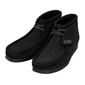 クーポンで最大15%OFF★Clarks クラークス CLARKS ORIGINALS クラークス オリジナルズ Wallabee Boot ワラビーブーツ スエードレザー アンクルブーツ【T】【Sx】｜メンズ シューズ 靴 革靴 本革 チロリアン モカシン 黒 ブラック ブランド おしゃれ