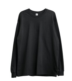 【メーカー取次】GILDAN ギルダン 2400 Ultra Cotton 6.0oz 長袖 クルーネックTシャツ American Fit【クーポン対象外】【T】｜メンズ トップス インナー カットソー ビッグシルエット 大きいサイズ ブランド おしゃれ 長袖 無地 黒 白 綿 100% コットン