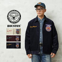 HOUSTON ヒューストン 51448 コーデュロイ EMBROIDERY ジャケット FFA