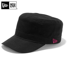 ☆【メーカー取次】NEW ERA ニューエラ WM-01 コットン ワークキャップ ブラック/ストロベリーフラッグ 13561914【クーポン対象外】【T】