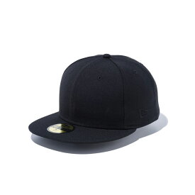 ☆【メーカー取次】NEW ERA ニューエラ Basic 59FIFTY ベーシック フラッグロゴ ブラックXブラックロゴ 14525235 キャップ / 帽子【クーポン対象外】【R】 ｜メンズ メンズファッション アメカジ シンプル 無地 刺繍 ヘッドウェア カジュアル