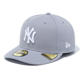 ☆【メーカー取次】NEW ERA ニューエラ MLB Pre-Curved 59FIFTY ニューヨーク・ヤンキース グレー 13561932 キャップ 【クーポン対象外】【T】｜ベースボールキャップ 帽子 ハット メンズ レディース ユニセックス 男女兼用 ロゴ 刺繍