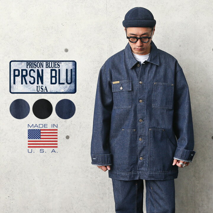 楽天市場】PRISON BLUES プリズンブルース PRBS199 YARD COAT（ヤード 