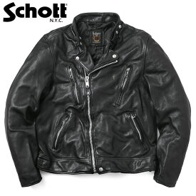 【国内正規品】Schott ショット 3181067 ダブル ブレスト ライダースジャケット（クーポン対象外）【T】