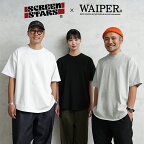 【あす楽】SCREEN STARS×WAIPER 2422-410WP SCREEN STARS HEAVY S/S ラウンドヘム Tシャツ【クーポン対象外】【T】｜メンズ 半袖 大きいサイズ 無地 ブランド トップス おしゃれ シンプル カジュアル 白 黒 クルーネック