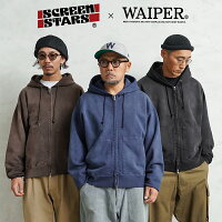 SCREEN STARS×WAIPER 2523-439WP ジップアップ フーディ VINTAGE FADE