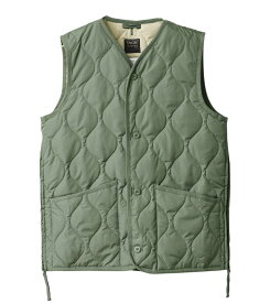 クーポンで最大18%OFF★TAION タイオン TAION-001BML-1 MILITARY LINE Vネックボタン ダウンベスト【A4】【Sx】【R】｜ミリタリー インナーダウン キルティングライナー ベスト メンズ 防寒 保温 暖かい 撥水 大きいサイズ おしゃれ