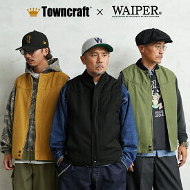 【最短即日発送】WAIPER×TOWN CRAFT TC25F003WP 60’s ダービースタイル ベスト【T】【クーポン対象外】