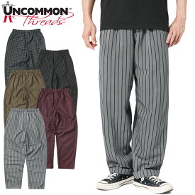 クーポンで最大15%OFF★UNCOMMON THREADS アンコモンスレッズ UT4003 YARN-DYED シェフパンツ【T】