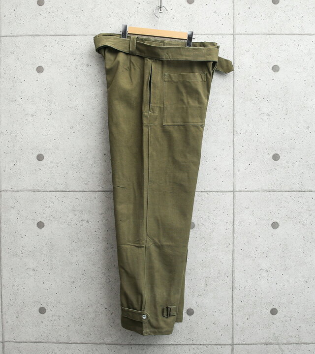 楽天市場】メンズ ミリタリーパンツ / 実物 新品 フランス軍 1940-50