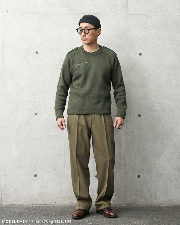 楽天市場】今だけ10%OFF☆実物 USED フランス軍 コマンドセーター 