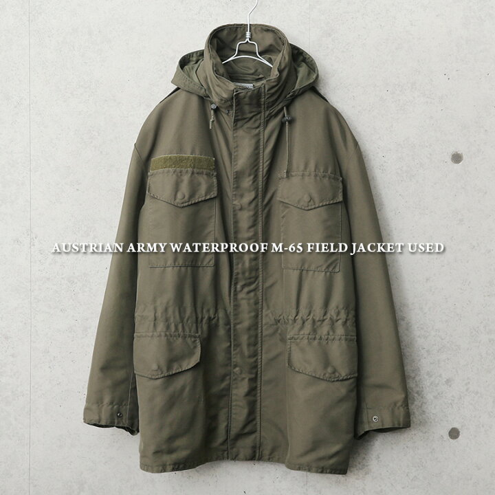 楽天市場】実物 USED オーストリア軍 ウォータープルーフ M-65 