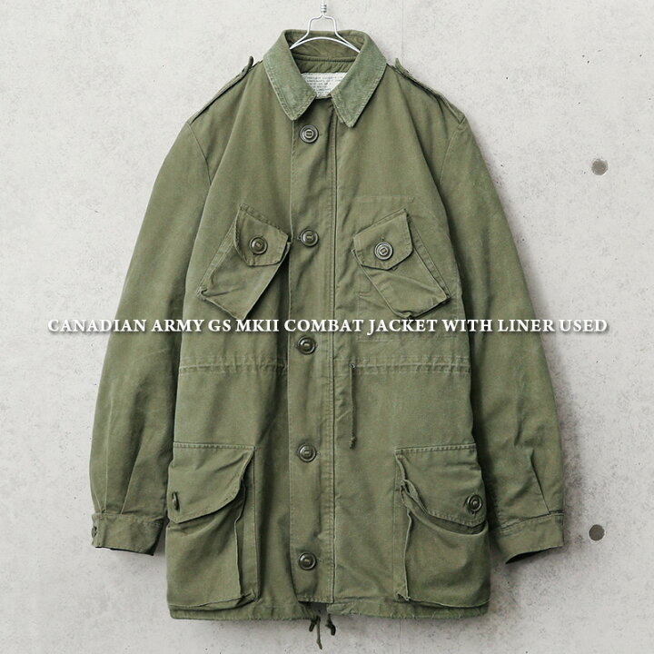 楽天市場】実物 USED カナダ軍 GS MK2 カナディアン コンバット 
