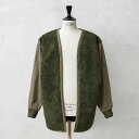 実物 新品 デッドストック オランダ軍 ボアライナー OLIVE【クーポン対象外】【I】｜ミリタリー メンズ レディース アウター フリース カーディガン カーキ オリーブ 大きいサイズ かわいい おしゃれ 軍放出品