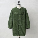 今だけ15%OFF★実物 USED スウェーデン軍 M-59コート用 ボアライナー【クーポン対象外】【I】｜ミリタリー アウター メンズ レディース フリース カーディガン ロング ロングジャケット 古着 ユーズド かわいい おしゃれ