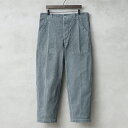 ★実物 USED スイス軍 1950年代 前期型 ヴィンテージ デニムワークパンツ【クーポン対象外】【I】｜ミリタリーパンツ メンズ ワイド 軍放出品 軍モノ 軍パン 大きいサイズ おしゃれ ゆったり ユーロミリタリー 古着 ヴィンテージ グレーデニム