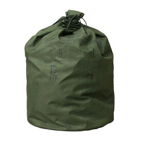 実物 USED 米軍 WATERPROOF CLOTHING BAG（クロージング バッグ）ラバーライニング / ドライバッグ【クーポン対象外】【I】｜ミリタリー ランドリーバッグ 巾着袋 オリーブ カーキ ゴム引き 防水 キャンプ アウトドア 収納 おしゃれ