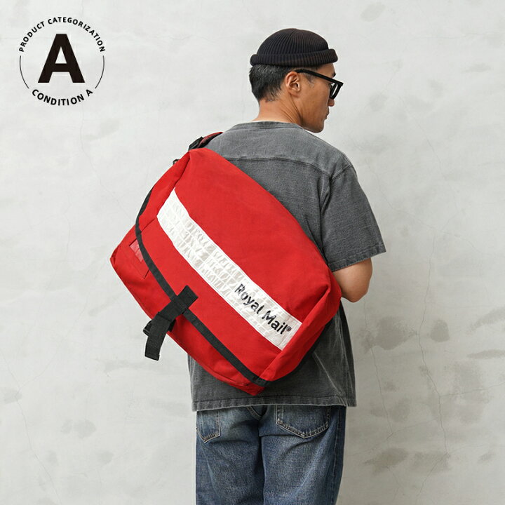 楽天市場】実物 USED イギリス ROYAL MAIL メッセンジャーバッグ 