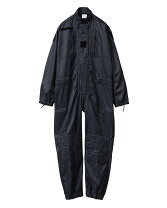 ミリタリー つなぎ navyの通販