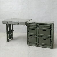 実物 USED 米軍 HARDIGG シングル フィールドデスク