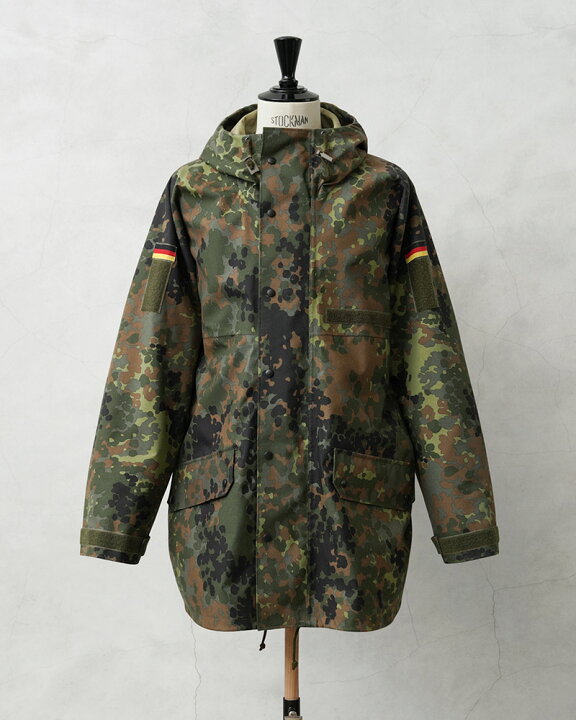 楽天市場】実物 USED ドイツ軍 BW SYMPATEX パーカー フレックカモ 