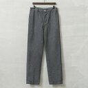 実物 新品 デッドストック 米軍 HOSPITAL DUTY（ホスピタル デューティー）トラウザーズ GRAY染め / ワークパンツ【クーポン対象外】【I】｜ミリタリー アメカジ メンズ ファッション グレー ツイル T/C 軍パン チノパン ヴィンテージ 古着 UNICOR