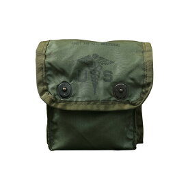 実物 USED 米軍 FIRST AID KIT INDIVIDUAL ポーチ【クーポン対象外】【I】 ｜ミリタリー 軍物 ミリタリーグッズ コンパクト ALICE アウトドア 小物入れ カドゥケウス 米軍払い下げ サバゲー用品