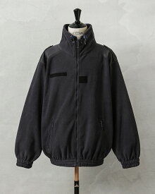 実物 USED フランス軍 コールドウェザー フリースジャケット DARK NAVY【クーポン対象外】【I】｜ミリタリージャケット メンズ ミリタリーファッション 古着 防寒着 厚手 アウター 秋冬 キャンプ アウトドア 軍モノ ネイビー タウンユース