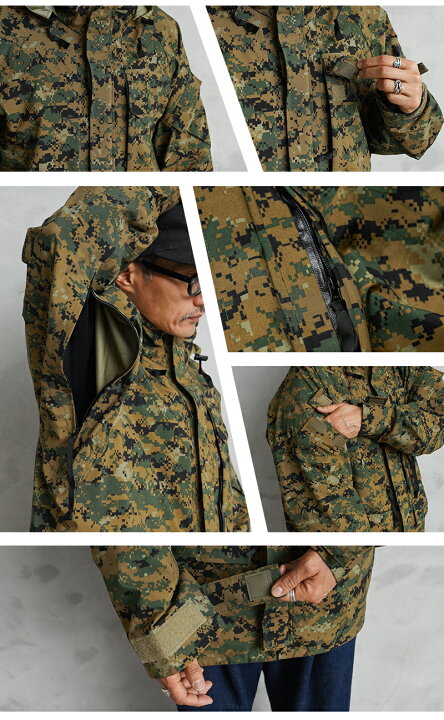 楽天市場】実物 USED 米海兵隊（U.S.M.C.）ECWCS GORE-TEX パーカー 