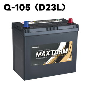 MAXTORM �o�b�e���[ Q-105�iD23L) �A�C�h�����O�X�g�b�v�ԗp SILVER GOLD �}�b�N�X�g�[�� �Z�o��
