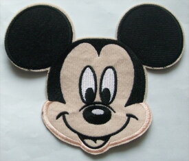 Disneyミッキーマウス超特大ワッペン/タテ172mmxヨコ212mm　送料無料