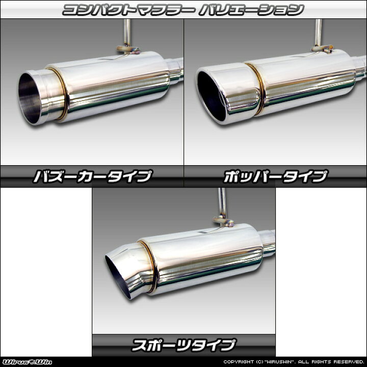 楽天市場】WirusWin ウイルズウィン ダイハツ ミラ用 コンパクト 
