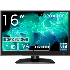 WIS 16C` ter tnCrW nfW^ VApl FHD 16^er [J[ۏ1N HDMI@PC͒[q Ǌ| OtHDD^