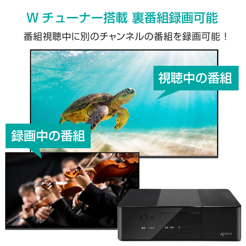 楽天市場】WIS ハードディスクレコーダー HDD500GB内蔵 テレビ 