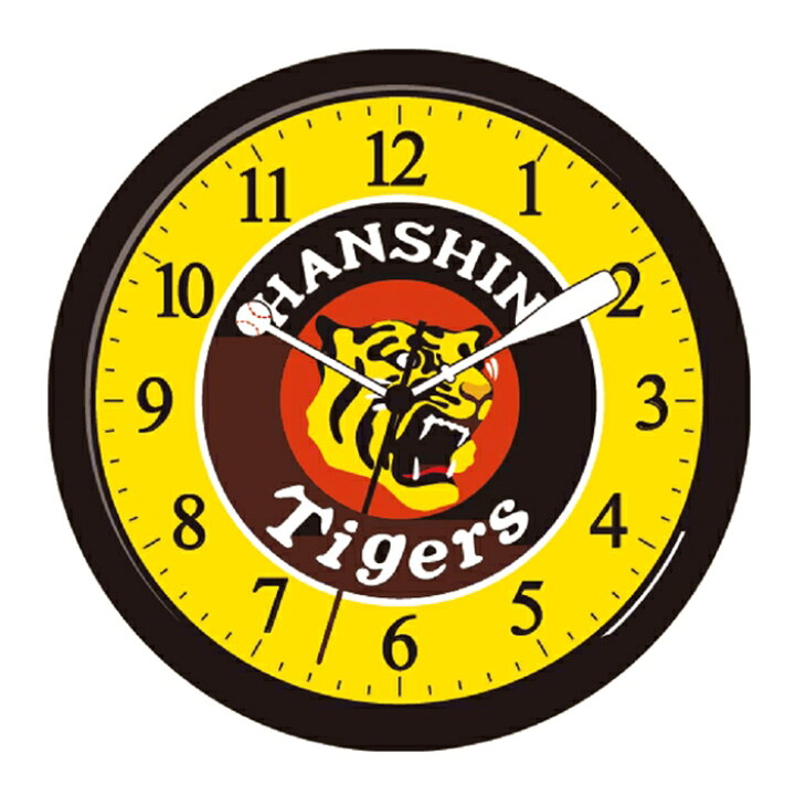 楽天市場】【プロ野球 阪神タイガースグッズ】壁掛け時計 : ショップ 