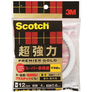 ʃe[v XRb` ͗ʃe[v v~AS[h X[p[pr ʗp  12mm×4m×0.6mm SPU-12 3M ʃe[v  M12
