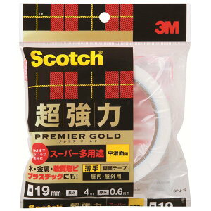 ʃe[v XRb` ͗ʃe[v v~AS[h X[p[pr ʗp  ×10 19mm×4m×0.6mm SPU-19 3M ʃe[v 