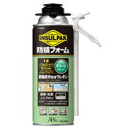 発泡ウレタンスプレー インサルパック 防蟻フォーム グリーン 435ml ×6本 IBF ABC商会 発泡ウレタンフォ…