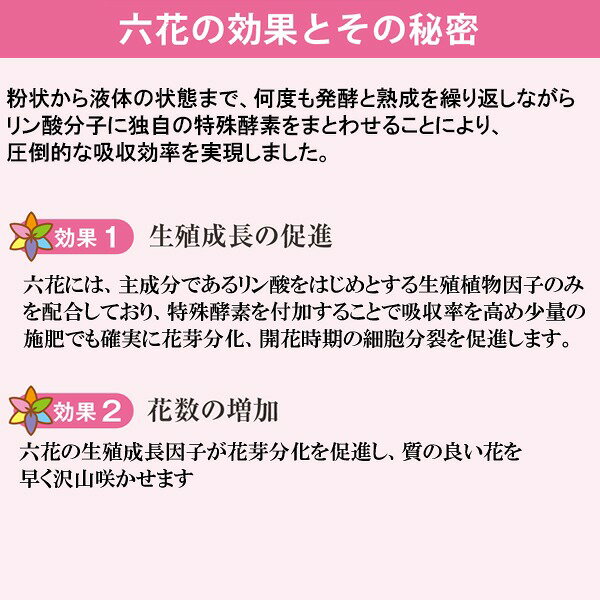 楽天市場 甘彩六花 液体肥料 六花 リッカ 10kg 代金引換不可 送料無料 ワイズライフ